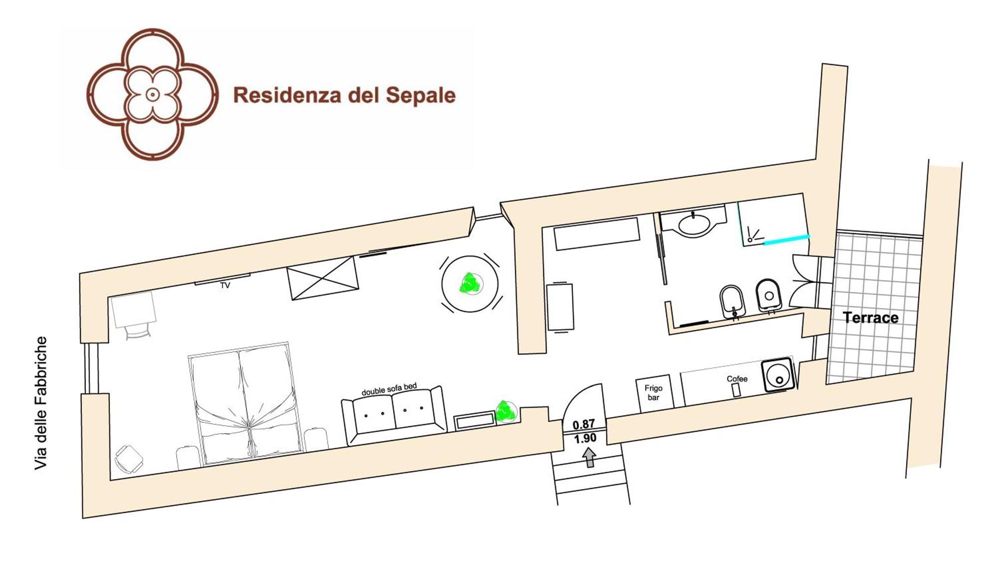 Ferienwohnung Residenza Del Sepale Viterbo Exterior foto